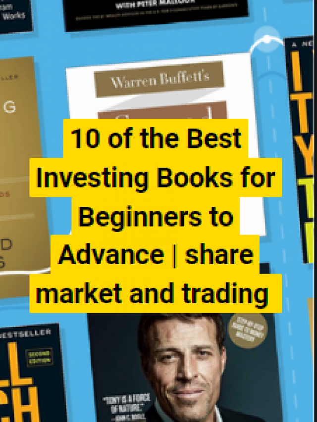 10 of the Best Investing Books for Beginners to Advance | share market and trading